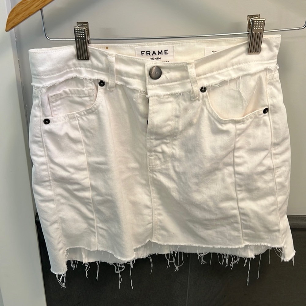Frame Denim Skirt Nouveau Le Mix Size 24